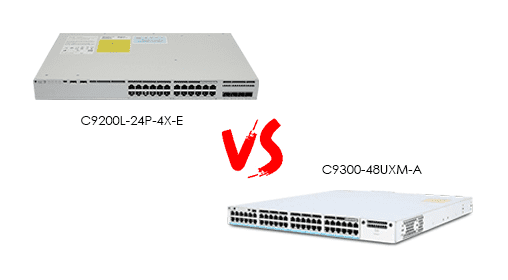 Cisco Switch Showdown: C9300-48UXM-A vs. C9200L-24P-4X-E - Picking Your Network's Workhorse