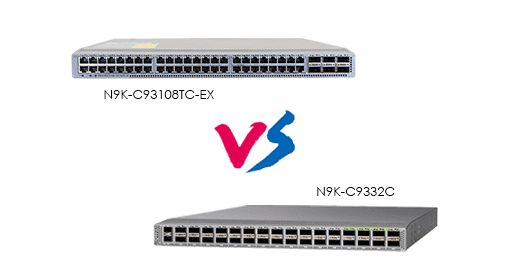 Cisco’s Power Duo: Unpacking the Real Differences Between N9K-C9332C and N9K-C93108TC-EX Switches