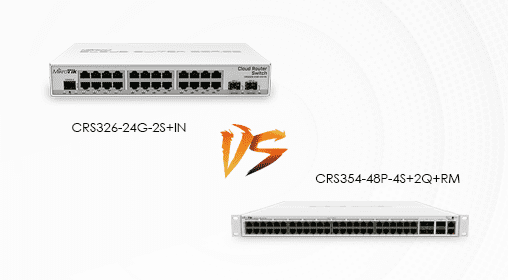 MikroTik CRS326 vs. CRS354: Choosing Between a Compact Workhorse and a Powerhouse