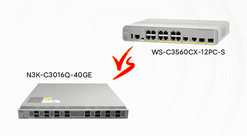 N3K-C3016Q-40GE vs C3560CX-12PC-S:The Data Center Powerhouse Meets the Compact Office Warrior