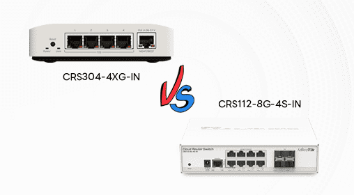 Switching Showdown CRS112-8G-4S-IN vs CRS304-4XG-IN : Unpacking Two Compact Powerhouses for the Network Core