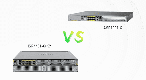 Cisco's Strategic Choice: Branch Powerhouse ISR4451-X/K9 Meets Service Provider Champion ASR1001-X