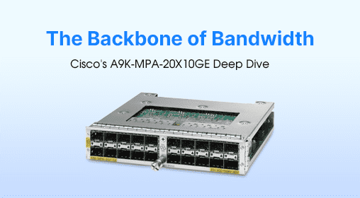The Backbone of Bandwidth: Cisco's A9K-MPA-20X10GE Deep Dive