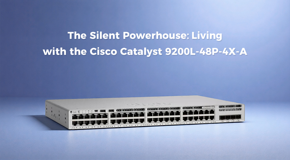 The Silent Powerhouse: Living with the Cisco Catalyst 9200L-48P-4X-A